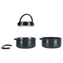 Load image into Gallery viewer, Pet travel feeding bowl set
