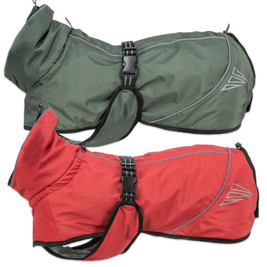 thermal dog coat with heat reflecting lining