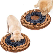 Load image into Gallery viewer, Snuffle Mats for Dogs. Heavy Duty with Lick pad and suction underneath
