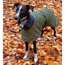 Load image into Gallery viewer, best coats for whippets. Quilted waterproof winter jacket
