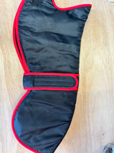 Load image into Gallery viewer, 19'' Black Vetra - Warm Sighthound Coat with NO Harness Hole (49)
