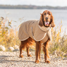 Load image into Gallery viewer, Sherpa Minot - Quilted Dog Coat with Harness Hole
