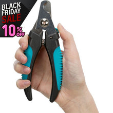 Load image into Gallery viewer, dog grooming nail clippers with limiter
