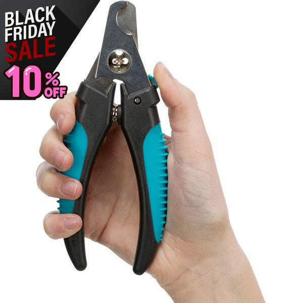 dog grooming nail clippers with limiter