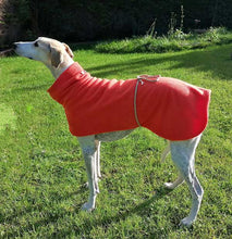 Load image into Gallery viewer, Autumnal &#39;Marmalade&#39; Sighthound Fleece Coat
