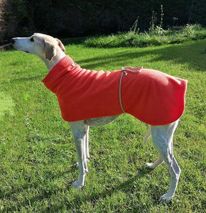 Autumnal 'Marmalade' Sighthound Fleece Coat