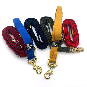 Soft fabric dog lead to match martingale collars