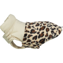 Load image into Gallery viewer, Ajou - Leopard Print Faux Fur Dog Coat for Small Dogs | Warm Winter Coat
