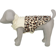 Load image into Gallery viewer, Ajou - Leopard Print Faux Fur Dog Coat for Small Dogs | Warm Winter Coat
