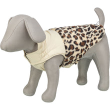 Load image into Gallery viewer, Ajou - Leopard Print Faux Fur Dog Coat for Small Dogs | Warm Winter Coat
