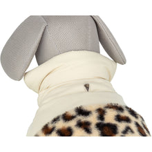 Load image into Gallery viewer, Ajou - Leopard Print Faux Fur Dog Coat for Small Dogs | Warm Winter Coat
