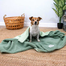 Load image into Gallery viewer, Teddy Bear Sherpa Fleece Dog Blanket Bedding
