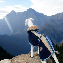 Load image into Gallery viewer, ascot range of sherpa fleece lined rug coats whippets
