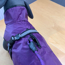 Load image into Gallery viewer, 3-in-1 dog coat with harness hole waterproof zip
