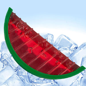 cooling dog toys for summer - freezable watermelon