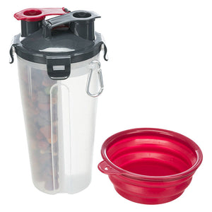 Dual Food and Water Container