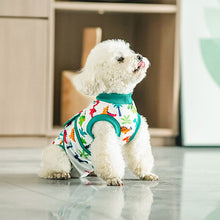 Load image into Gallery viewer, dinosaur pattern dog recovery suit
