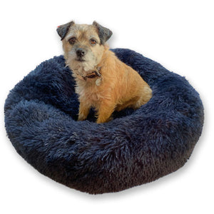 border terrier bed snuggle donut