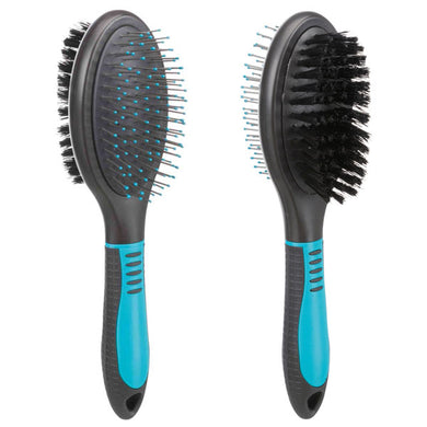 double sided pet fur brush