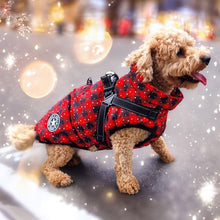 Load image into Gallery viewer, waterproof christmas dog coat
