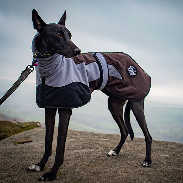 Dog Coat Greyhound Fleeces Uk Snoody Double-Fleece Sighthound Coat