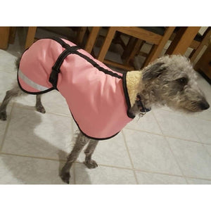 waterproof pink whippet coats