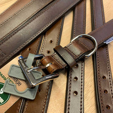 Load image into Gallery viewer, Premium quality padded leather dog collar
