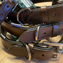 Load image into Gallery viewer, Premium quality padded leather dog collar

