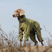 Load image into Gallery viewer, fleece lined, full leg dog trouser suit for winter
