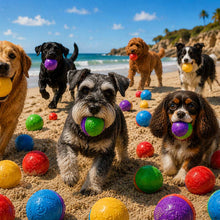 Load image into Gallery viewer, Squeaky Soft Rubber Tennis-size Balls
