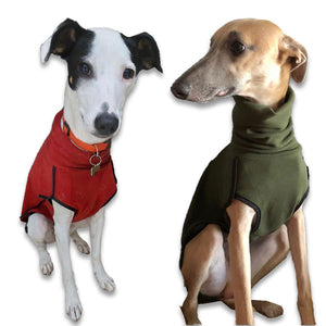 sighthound base layer extra warm dog coat.
