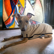 Load image into Gallery viewer, fleece whippet jumper in grey
