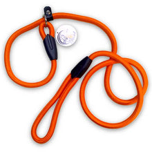 Load image into Gallery viewer, Dog slip lead in orange
