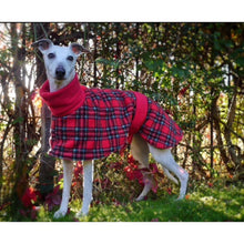 Load image into Gallery viewer, Hand made greyhound fleece coats
