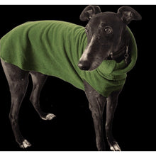 Load image into Gallery viewer, Italian Greyhound Whippet Iggy fleece PJ&#39;s for bed or just around the house as a kennel coat
