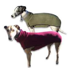 Load image into Gallery viewer, underbelly protection, fits perfectly underneath your existing sighthound coat for extra warmth
