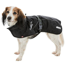 Load image into Gallery viewer, winter dog coat with harness hole and thermal reflective linings
