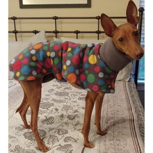 Load image into Gallery viewer, Hand made whippet coats fleece
