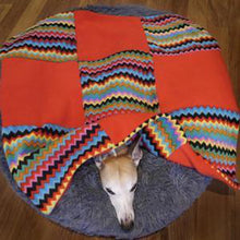 Load image into Gallery viewer, greyhound whippet gifts, perfect presents for a dog. the trendy whippet. double thick fleece
