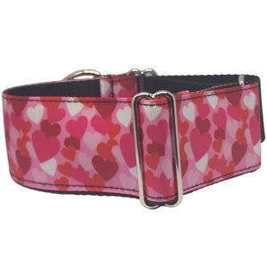 Martingale Collar - Heart - 2in Wide