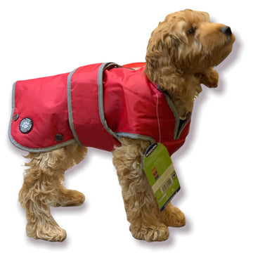 STORM GUARD Dog Coat with Harness Hole and Underbelly Protection