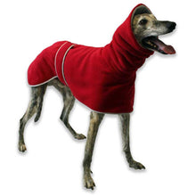 Load image into Gallery viewer, all fleece whippet coat

