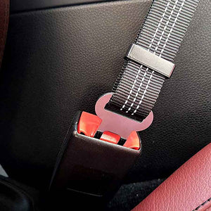 Dog universal seat belt attachment. Available in several colours