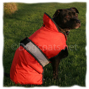 danish design waterproof dog coat with removable lining for summer or winter